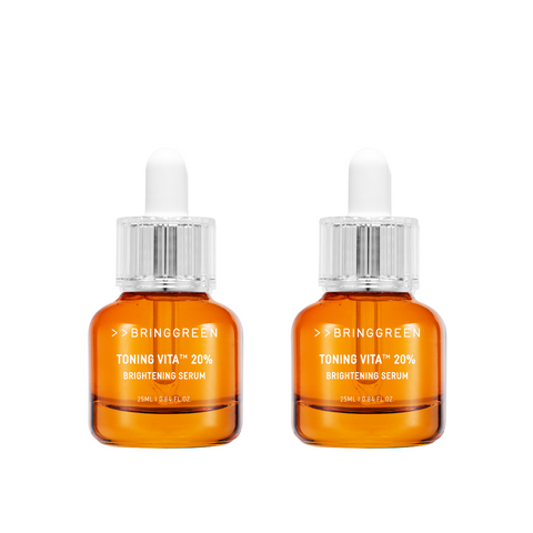 Bring Green Toning Vita 20% Brightening Serum 2 Pack