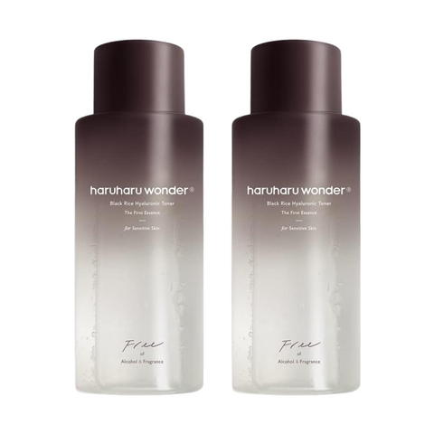 Haruharu Black Rice Hyaluronic Toner For Sensitive Skin 2 Pack