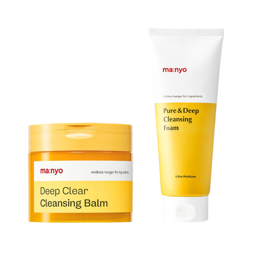 Product Image for ma:nyo Deep Clear Cleansing Balm 132ml + Pure & Deep Cleansing Foam 200ml Set