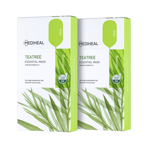 Mediheal Teatree Essential Mask 2 Pack