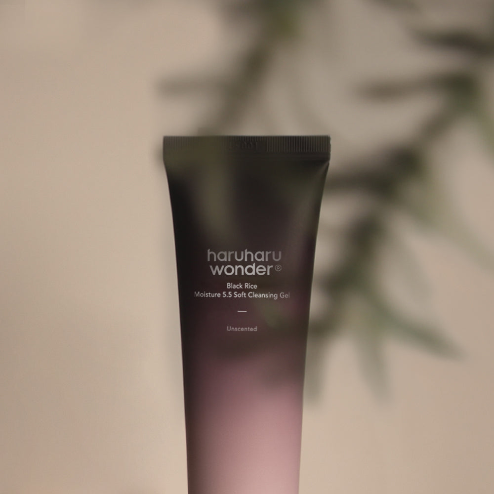 Haruharu Black Rice Moisture 5.5 Soft Cleansing Gel 2 Pack