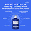 Kundal Cool & Clear Ice Boosting Body Wash Aqua Mint 2 Pack