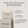 Gentle all in one cleanser. No need to double cleanser. Daily cleanser + face scrub + makeup remover. Illuminates. Rice is rich in vitamins makes skin look refreshed. Moisturizing. Rice water nourishes dry skin. Gentle deep cleansing. Arencia's signature mochi texture is a patented formula gentle enough for sensitive skin. 