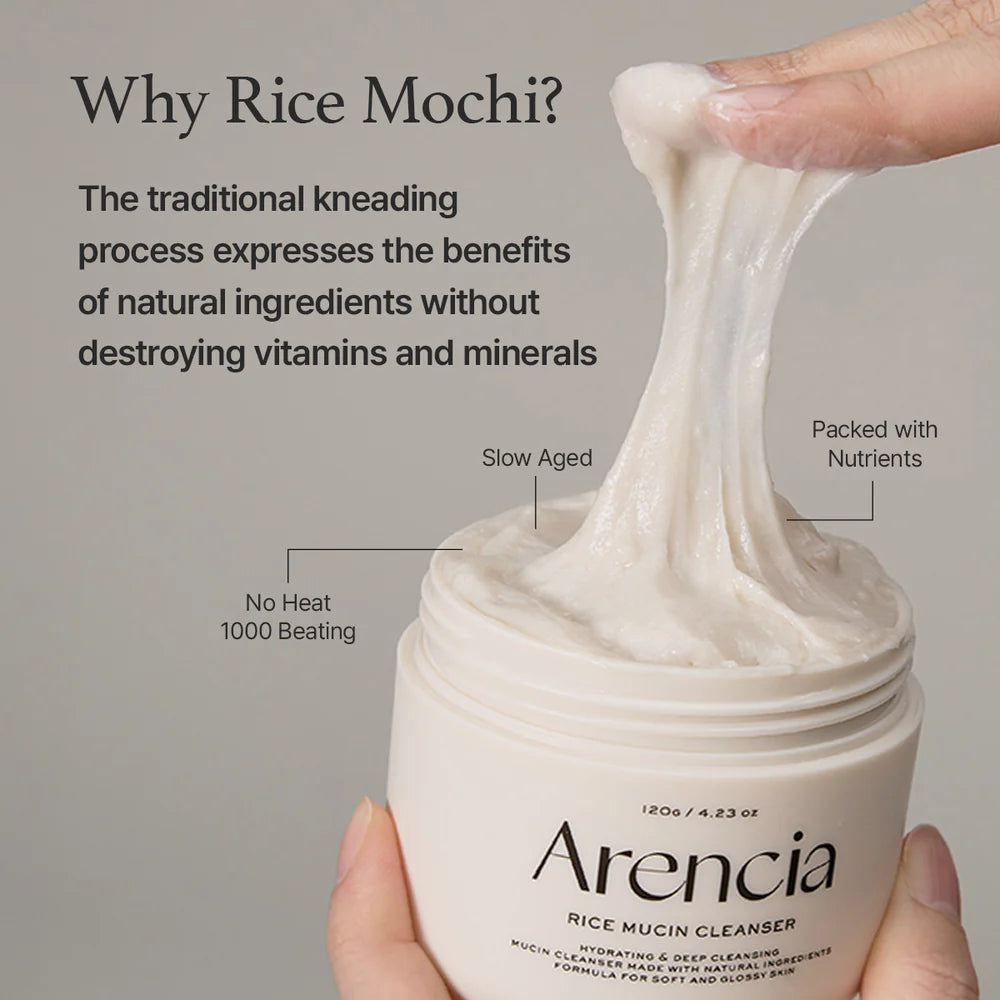 Why rice mochi? The traditional kneading process expresses the benefits of natural ingredients without destroying vitamins and minerals. No heat, 1000 beating. Slow aged. Packed with nutrients. 