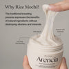 Why rice mochi? The traditional kneading process expresses the benefits of natural ingredients without destroying vitamins and minerals. No heat, 1000 beating. Slow aged. Packed with nutrients. 