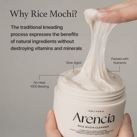 Why rice mochi? The traditional kneading process expresses the benefits of natural ingredients without destroying vitamins and minerals. No heat, 1000 beating. Slow aged. Packed with nutrients. 