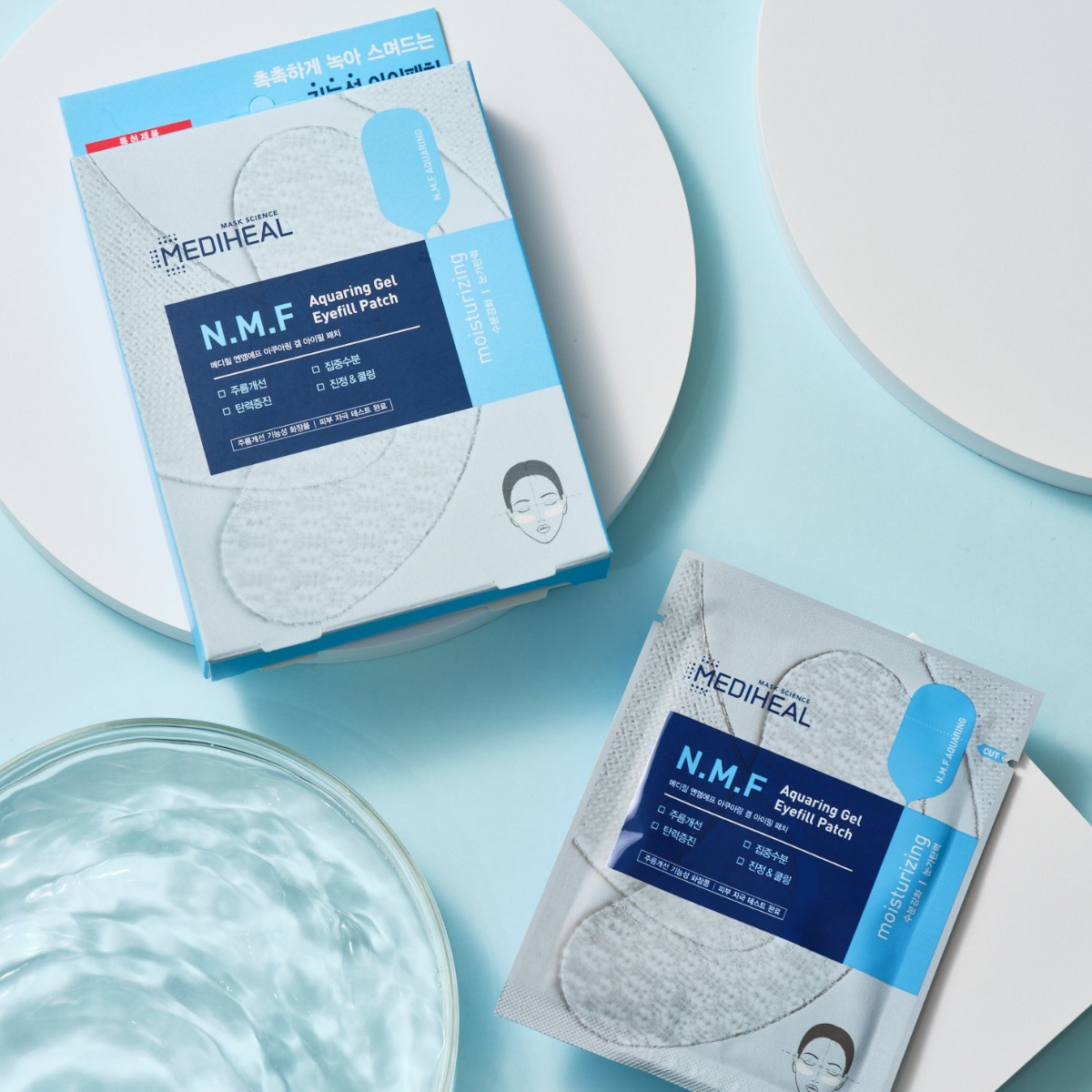 Mediheal N.M.F Aquaring Gel Eye Fill Patch 3 Pack