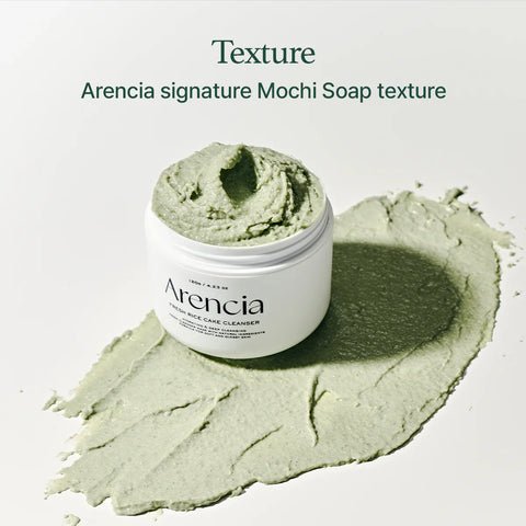 Texture. Arencia signature mochi soap texture. 