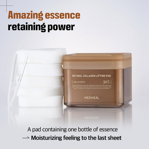 Amazing essence retaining power. A pad containing one bottle of essence. Moisturizing feeling to the last sheet.