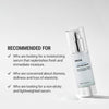 Recommended for those seeking immediate moisture, concerned about dryness and loss of elasticity, and looking for a lightweight, non-sticky serum.