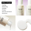 What it targets. Soothing, moisturizing, plumping, firming, skin tone and texture, and skin barrier. 