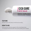 Texture - pink balm type cream that is smooth and non sticky. How to use - At the last step of skin care, apply it on the most irritated areas or massage evenly into the skin when extra soothing care is needed. 