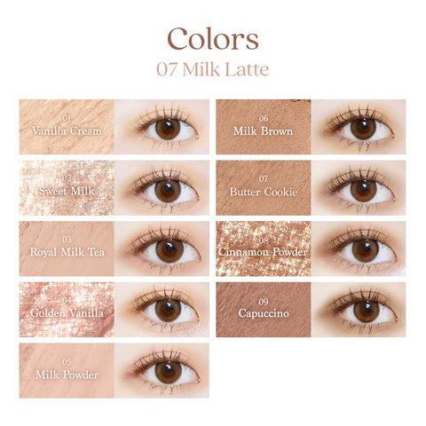 Dasique Shadow Palette #07 Milk Latte
