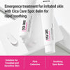Emergency treatment for irritated skin with Cica Care Spot Balm for rapid soothing. Solution for troubled and sensitive skin. Pink Calamine. Soothing Spot balm. 