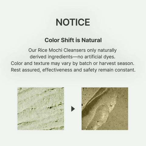 Arencia Fresh Green Rice Mochi Cleanser 100g 2 Pack