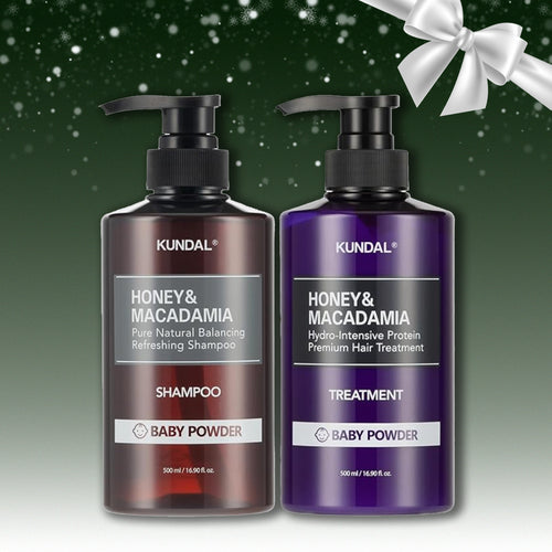 Product Image for Kundal Honey & Macadamia Shampoo & Conditioner Set Baby Powder
