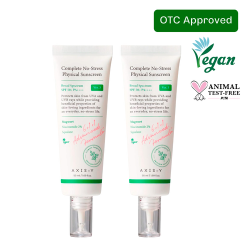 Product Image for Axis-Y Complete No-Stress Physical Sunscreen V.3 2 Pack