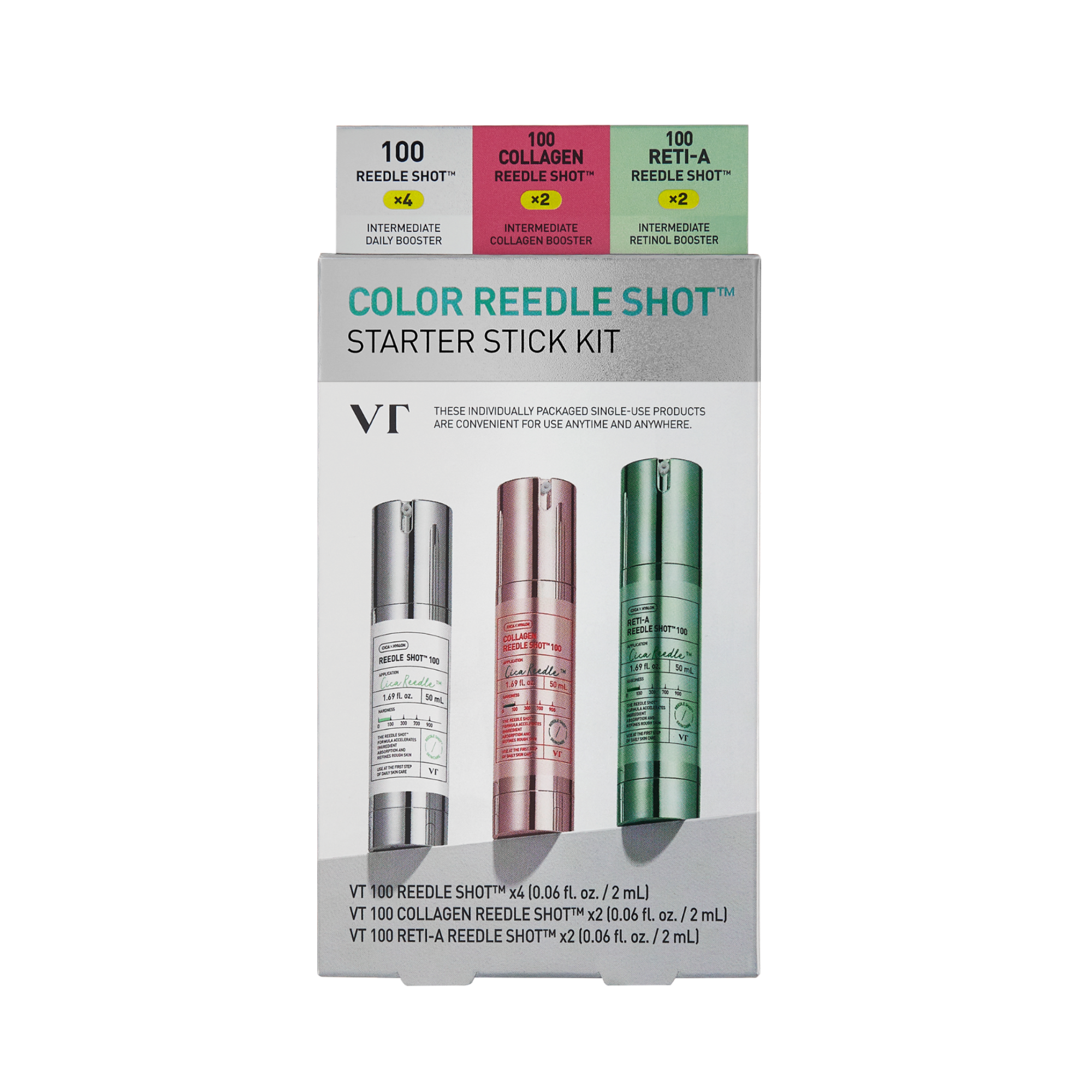 VT Color Reedleshot Starter Kit 3pk