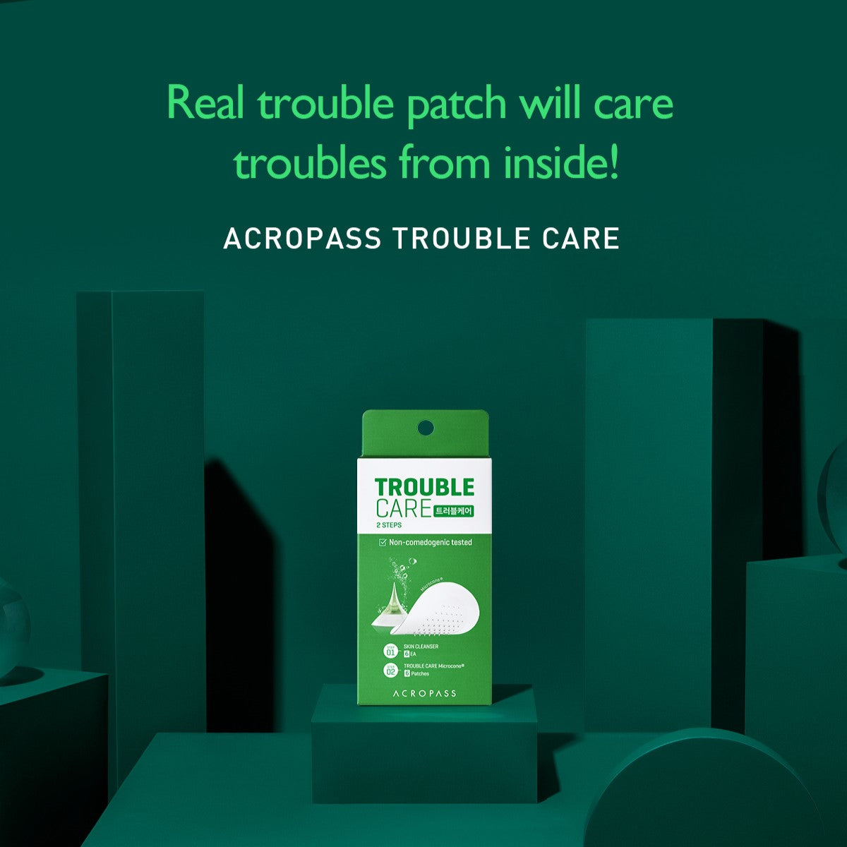 Acropass Trouble Care Microcone Patch 3 Pack